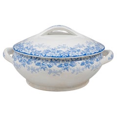 20th Century Dutch Special Edition Porcelain Tureen With Lid