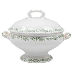 20th Century Dutch Special Edition Porcelain Tureen With Lid