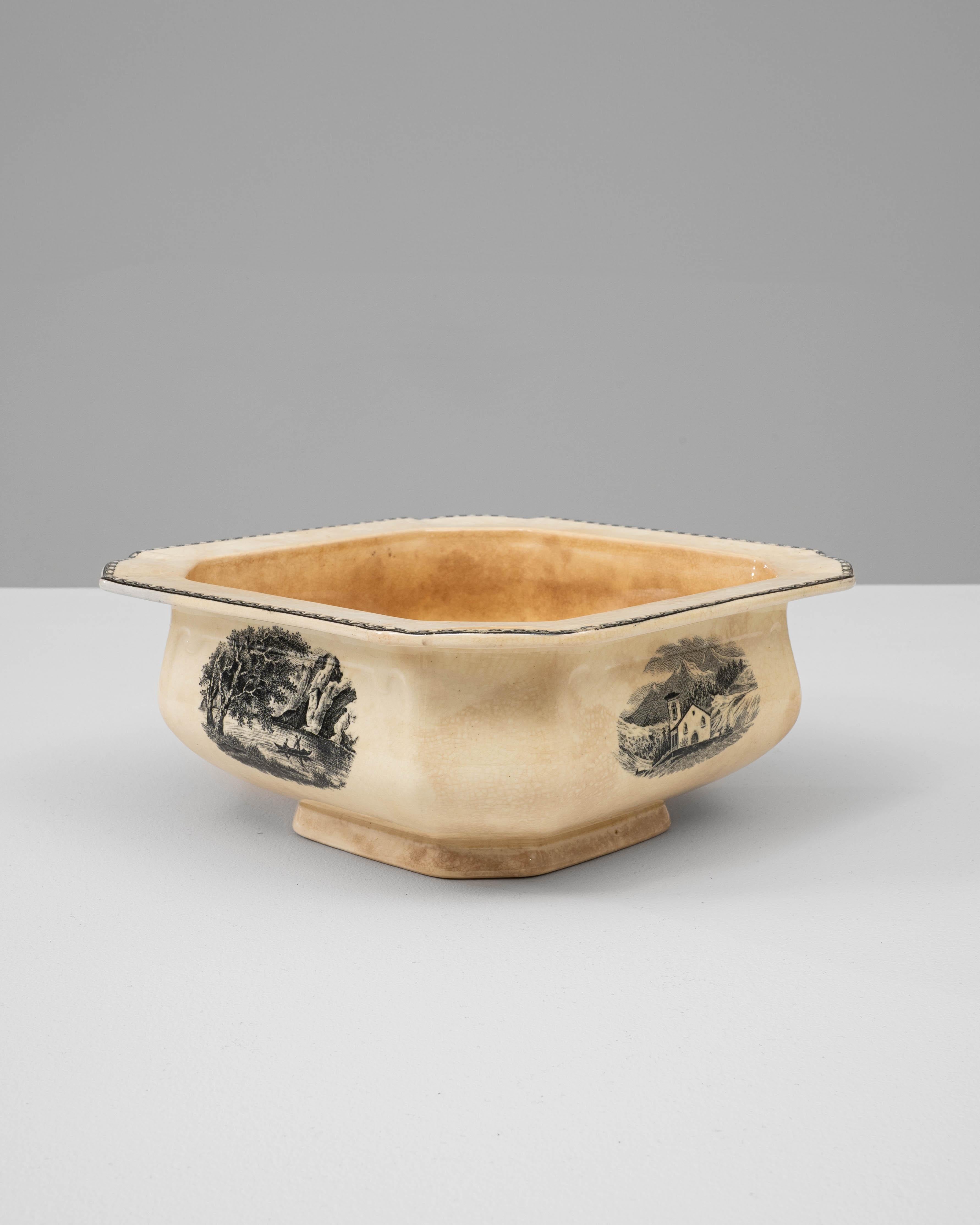 20th Century Dutch Special Edition Porcelain Tureen Without Lid (20. Jahrhundert) im Angebot