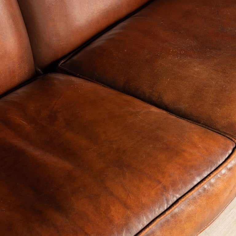 20th Century Dutch TwoSeat Leather Sofa, Holland at 1stDibs dutch