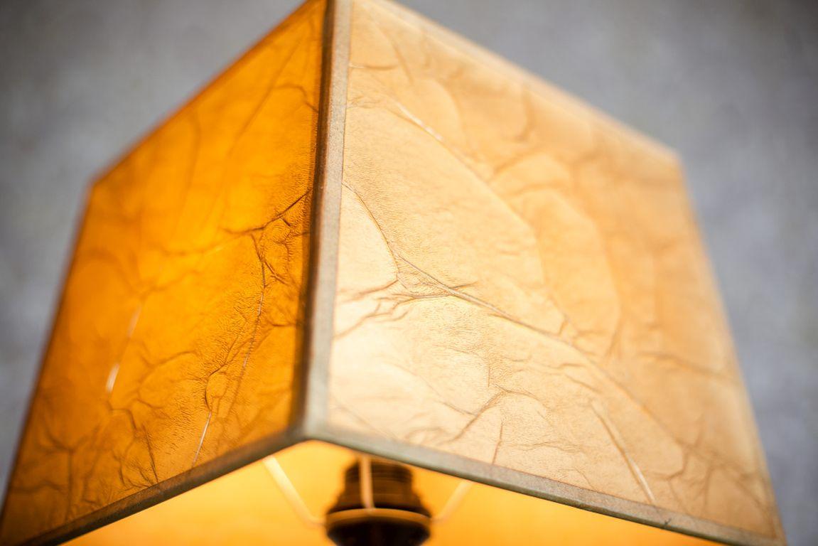 Fil métallisé Lampe de table électrique du 20e siècle en vente