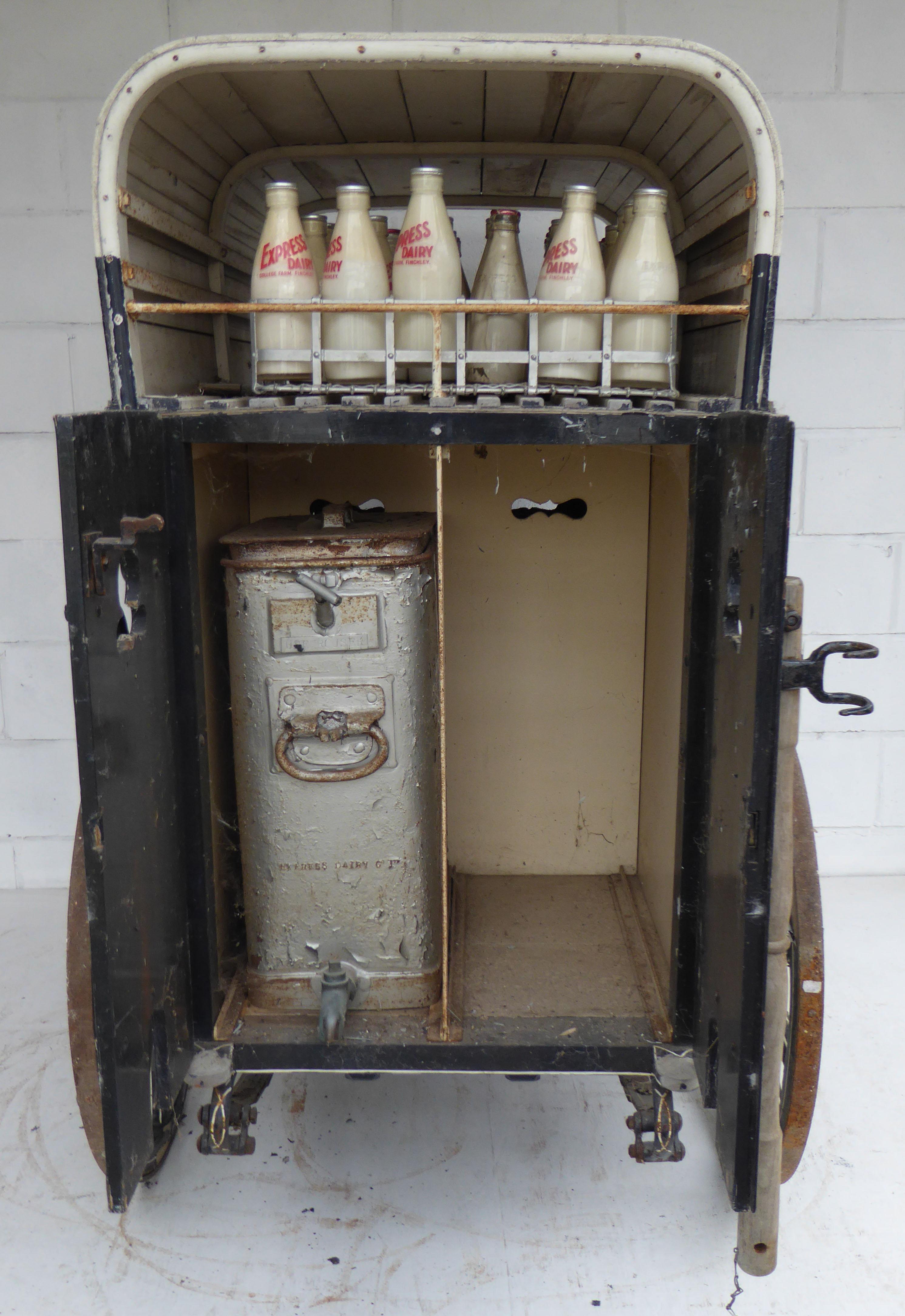 20th Century Edwardian Hand Pulled Milk Cart 