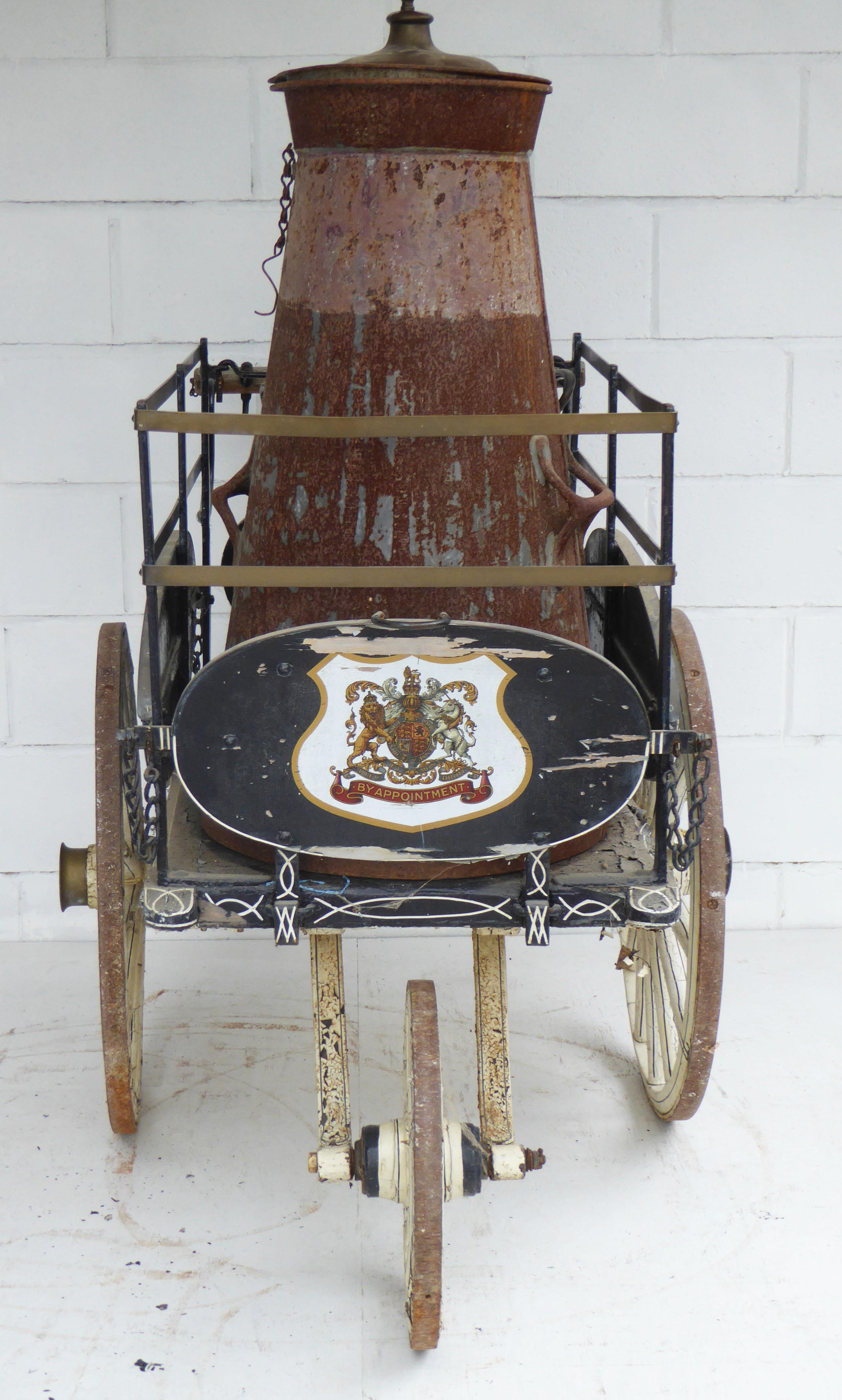 20th Century Edwardian Hand Pulled Milk Cart 