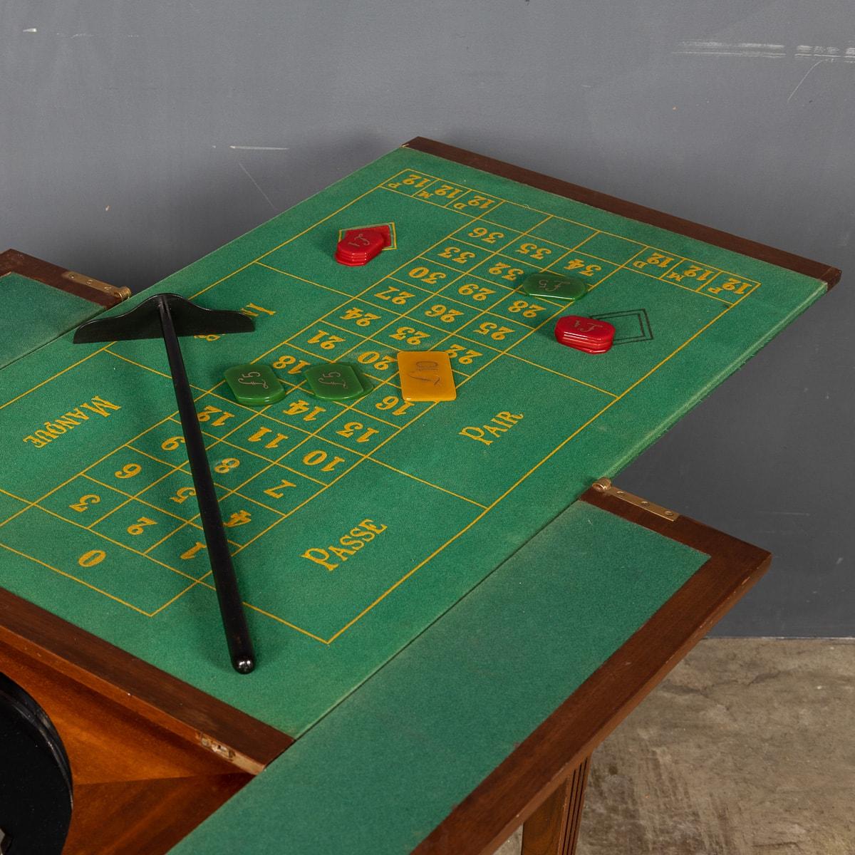 20th Century Edwardian Mahogany Gaming Table, circa 1900 In Good Condition In Royal Tunbridge Wells, Kent