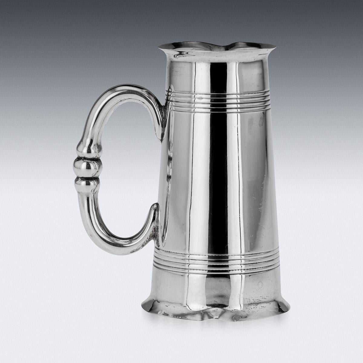 20th Century Edwardian Solid Silver Drinks Measure, Birmingham, c.1906 In Good Condition For Sale In Royal Tunbridge Wells, Kent