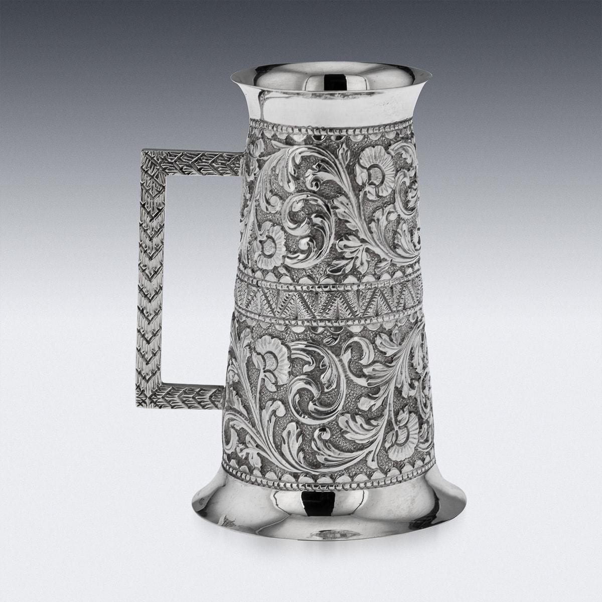 20th Century Edwardian Solid Silver Spirit Measure Cup, London, c.1901 In Good Condition For Sale In Royal Tunbridge Wells, Kent