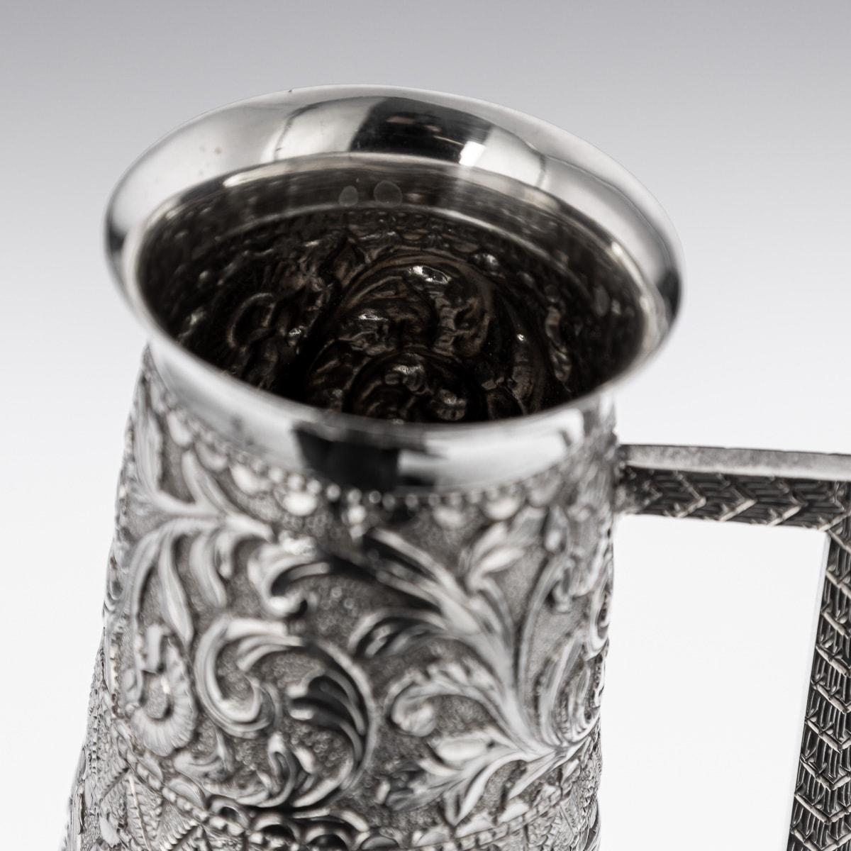 20th Century Edwardian Solid Silver Spirit Measure Cup, London, c.1901 For Sale 4