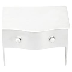 20th Century Edwardian Sterling Silver Jewelry Box