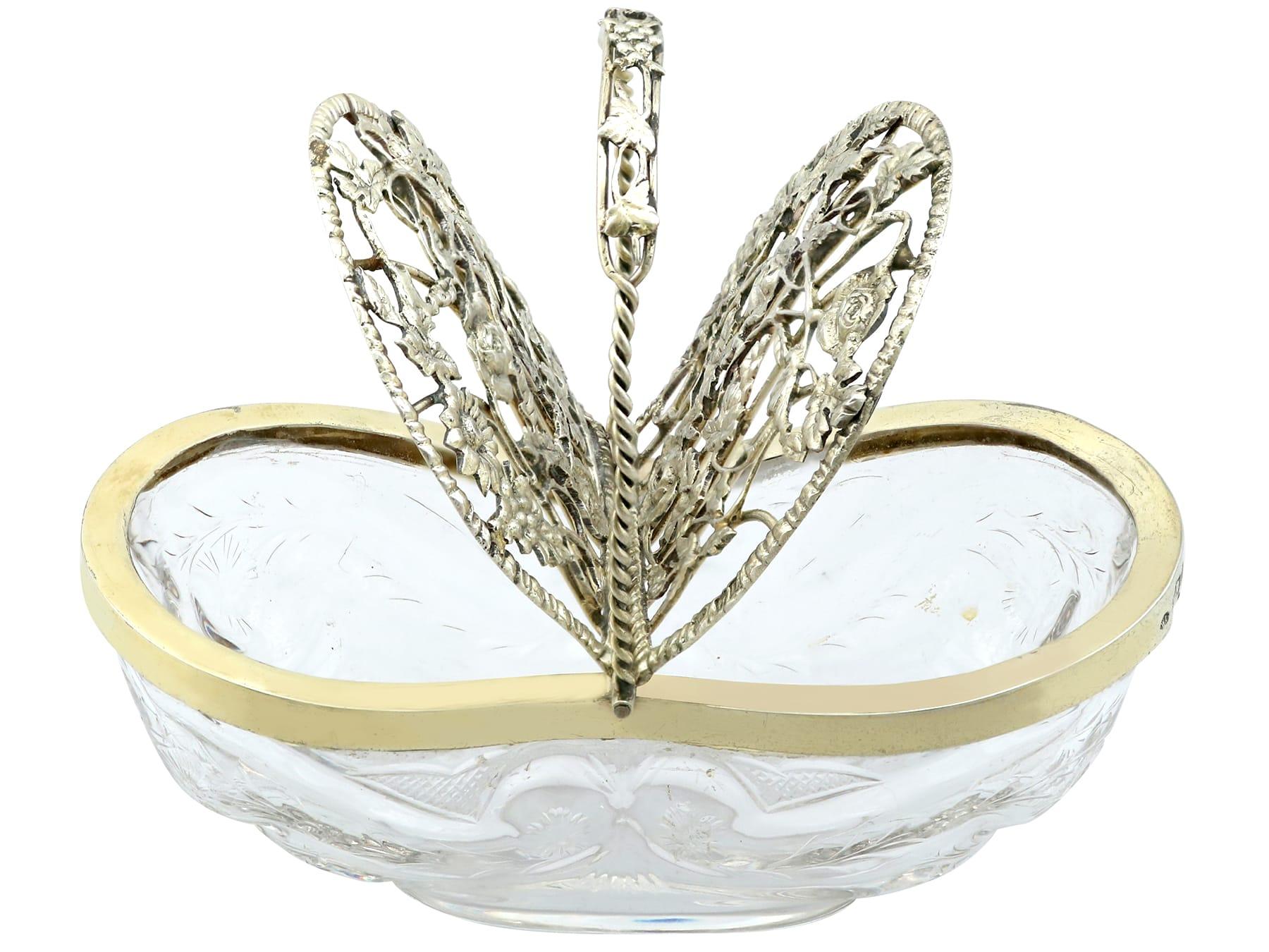 Cestino per potpourri in argento sterling del 20° secolo Edwardiano in vendita 3