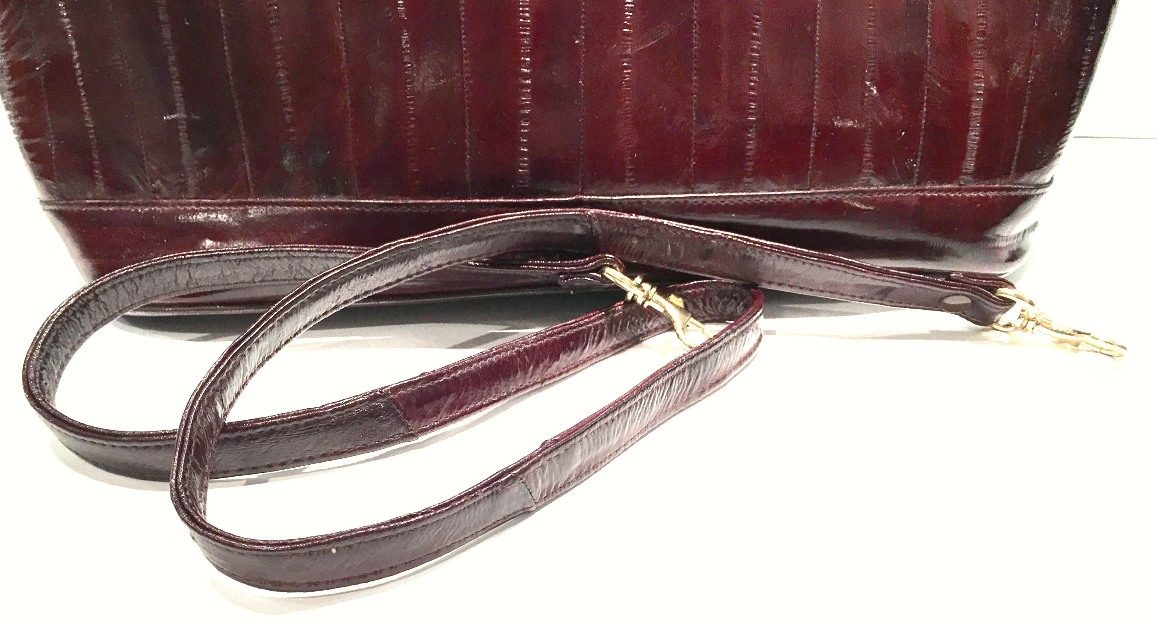 20th Century Eel Skin Oxblood 
