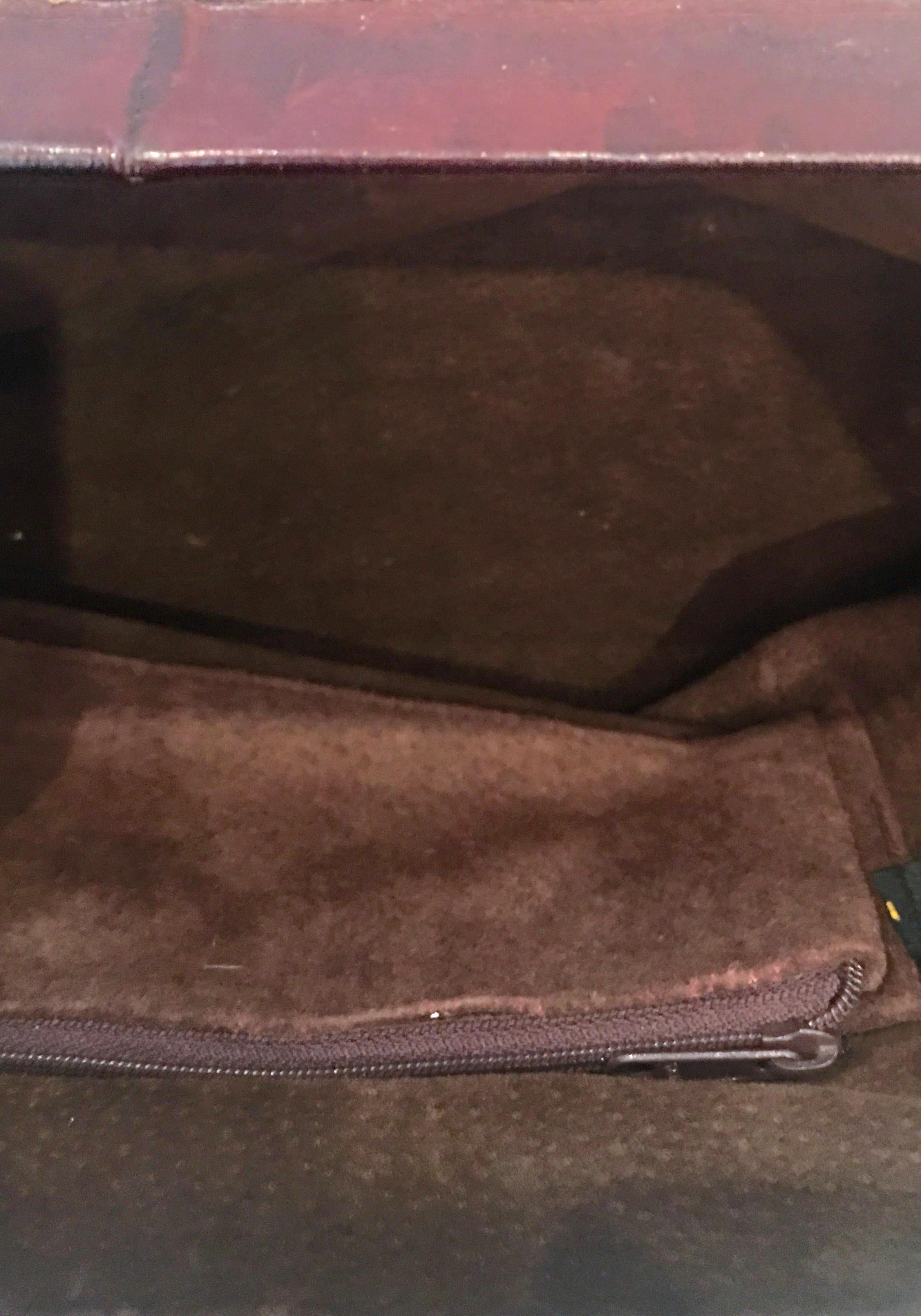 20th Century Eel Skin Oxblood 