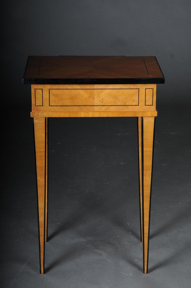 20th Century Elegant Side Table in Classicistic Style, Cherrywood For ...
