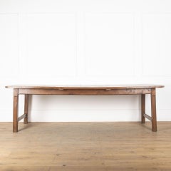 20th Century Elm Farm House Table
