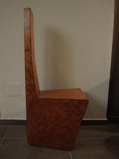 20th Century Elmwood Root Italian Sculpture Chair
