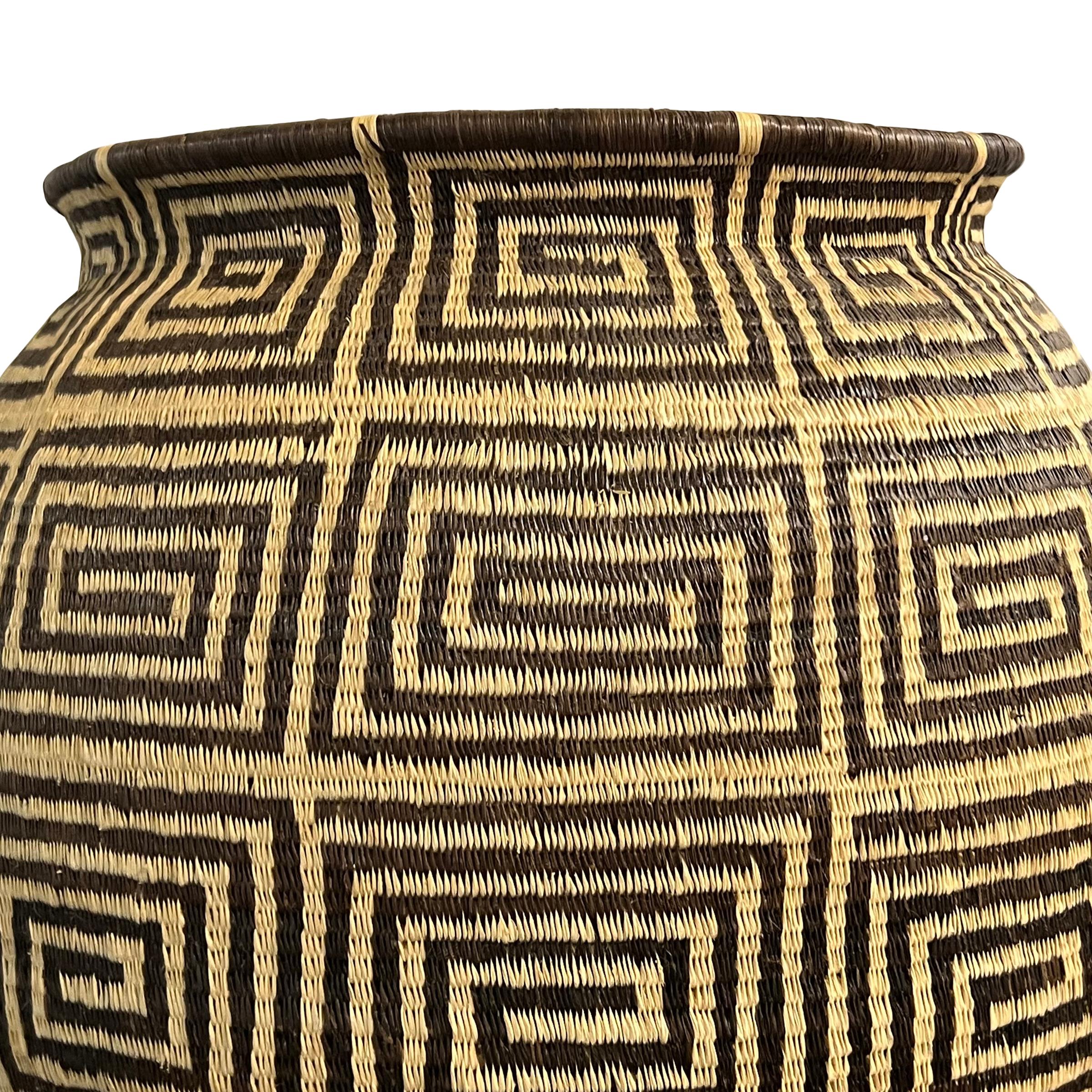 20th Century Emberá-Wounaan Basket In Good Condition For Sale In Chicago, IL