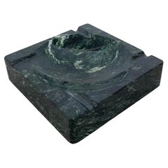 20th Century Emerald Green Marble Ashtray