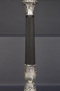 20th Century Empire Style Four Sweeping Arms Candlestick/Candelabra