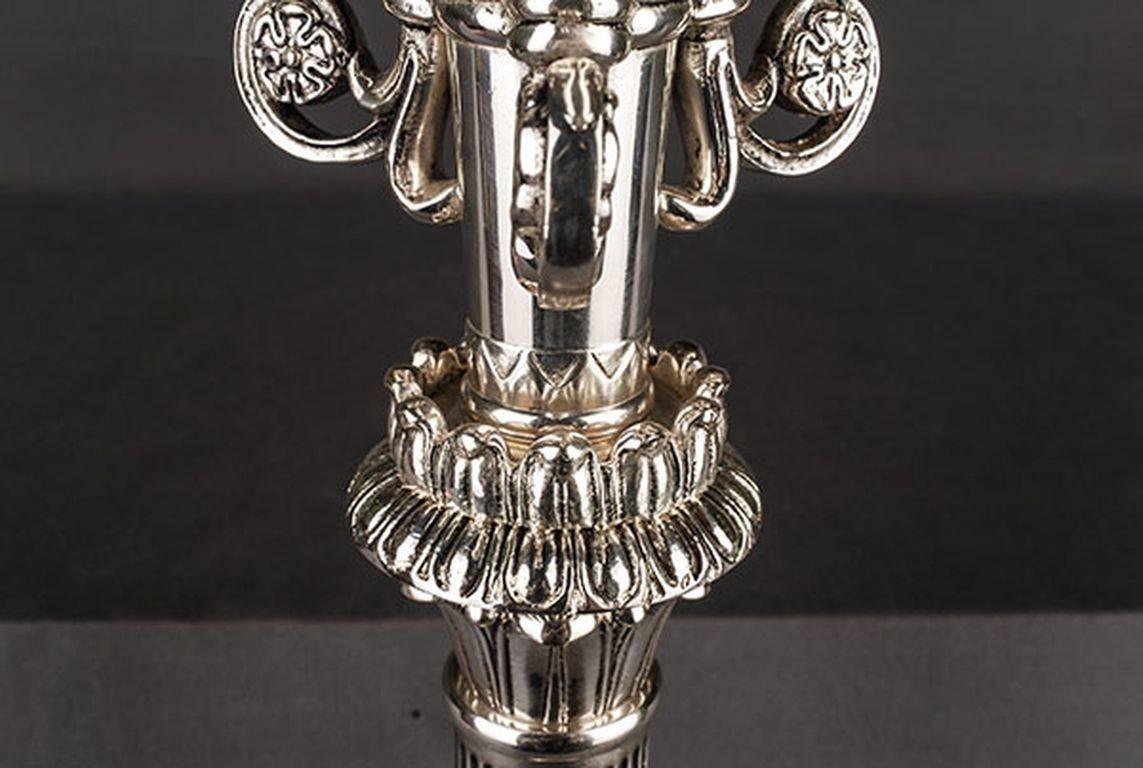 20th Century Empire Style French Candelabra In Good Condition For Sale In Berlin, DE