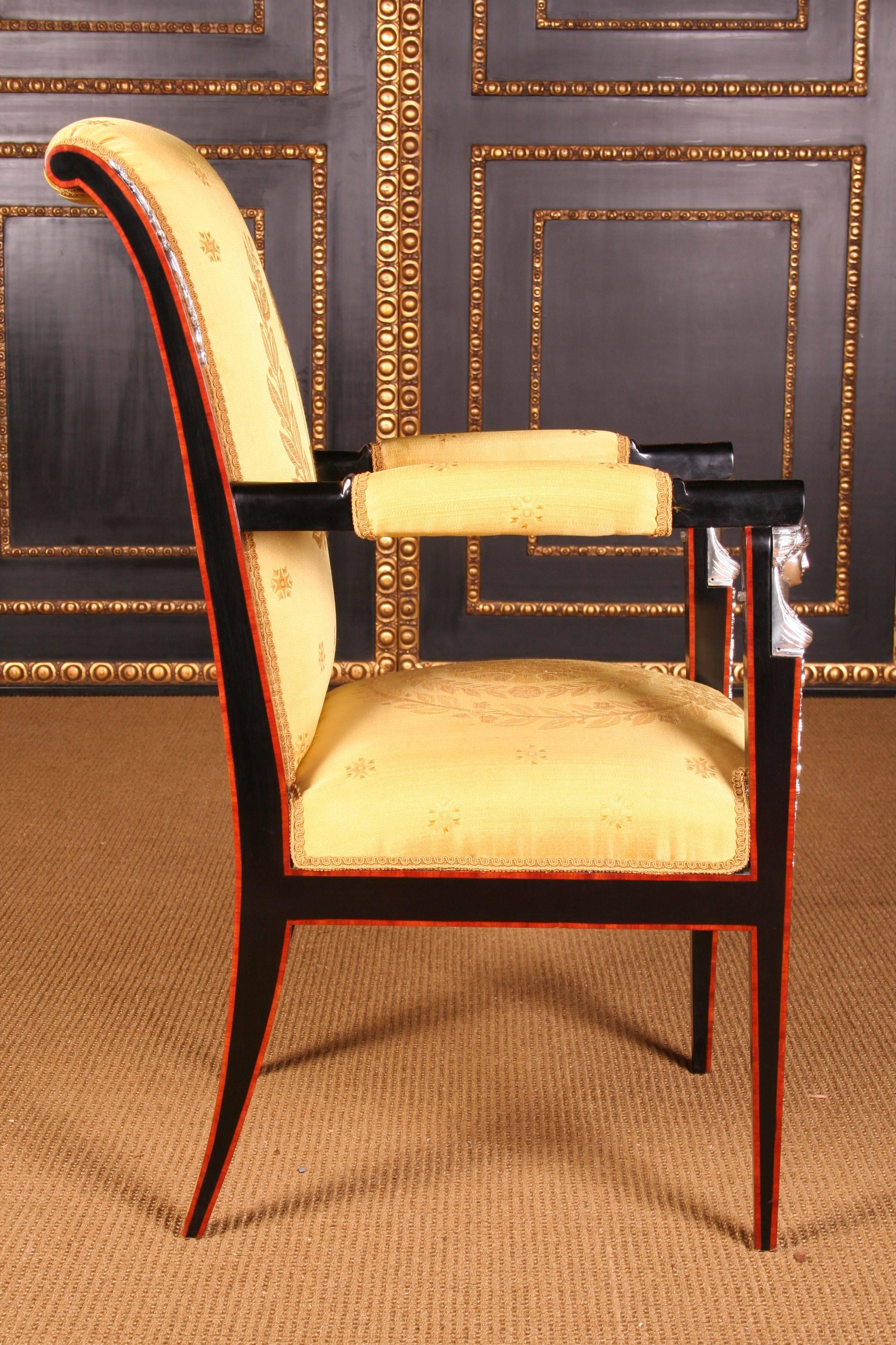 Französische Garnituren-Wohnzimmermöbel im Empire-Stil des 20. Jahrhunderts im Angebot 1