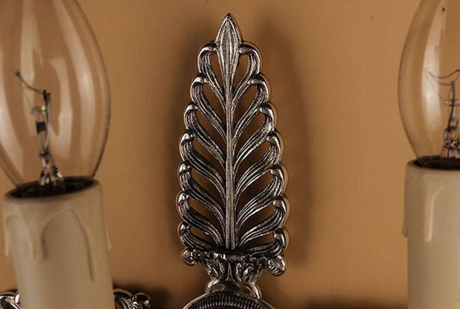 Aplique Estilo Imperio Siglo XX a partir de 1800 Plateado en venta