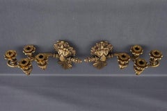 20th Century Empire Style Lion Wall Light