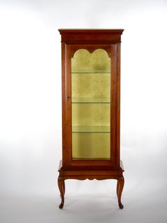 20th Century Empire Style Small Curio Display Cabinet