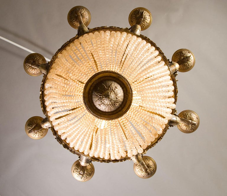 20th Century Empire Style Splendid Chandelier or Candelabra For Sale at