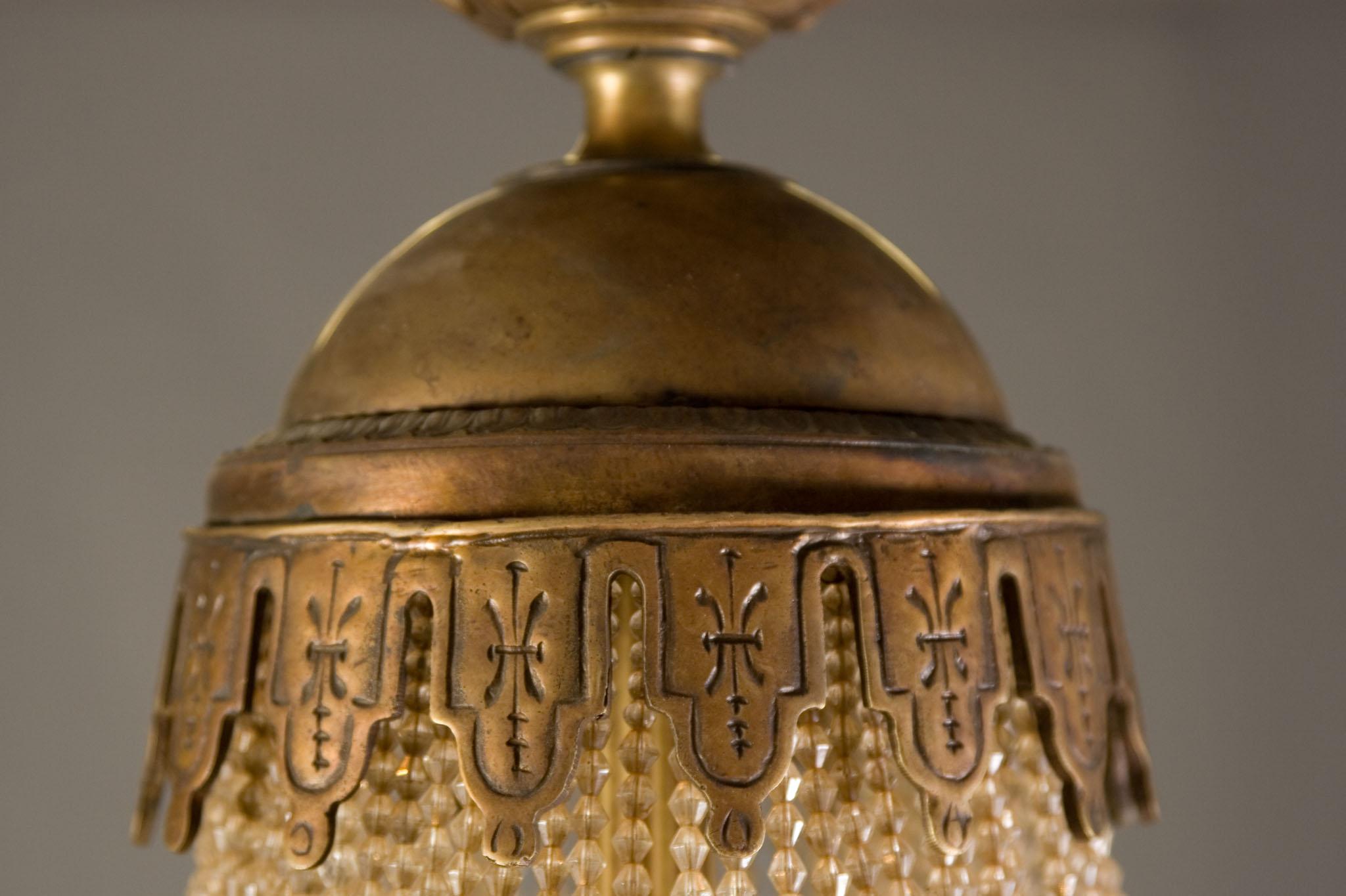 20th Century Empire Style Splendid Chandelier or Candelabra For Sale at