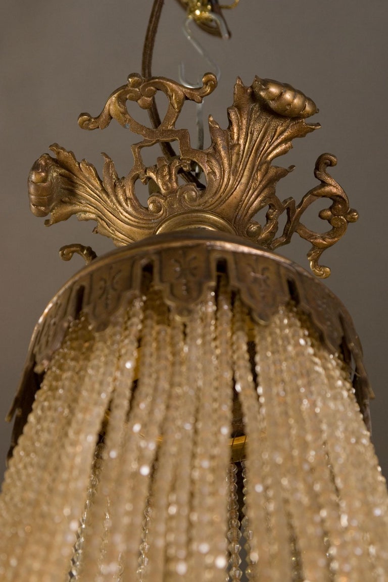 20th Century Empire Style Splendid Chandelier or Candelabra For Sale at