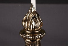 20th Century Empire Style Three Claw-Feet French Candelabra