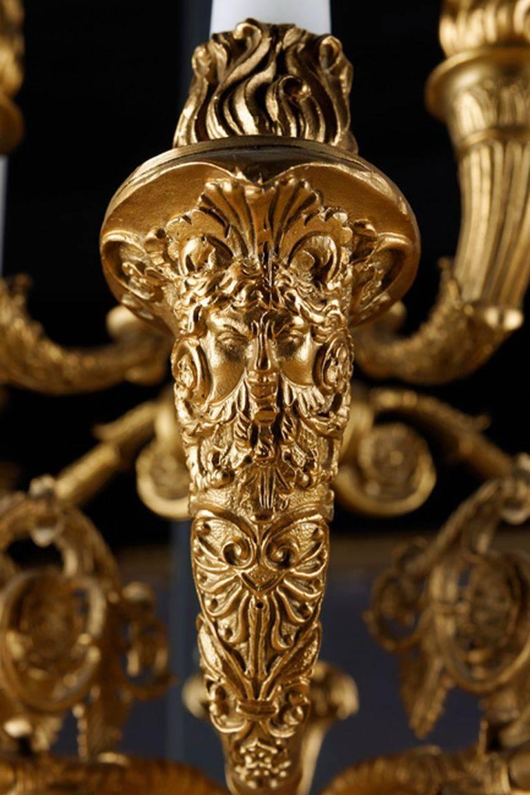 Ceinture murale/applique de style Empire du 20e siècle d'après Antoine-André Ravrio en vente 2