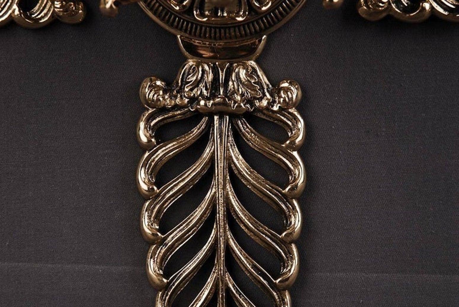 Aplique Estilo Imperio Siglo XX Bronce en venta