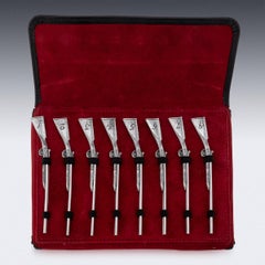 20th Century English 8 Shotgun Shaped Butt Markers