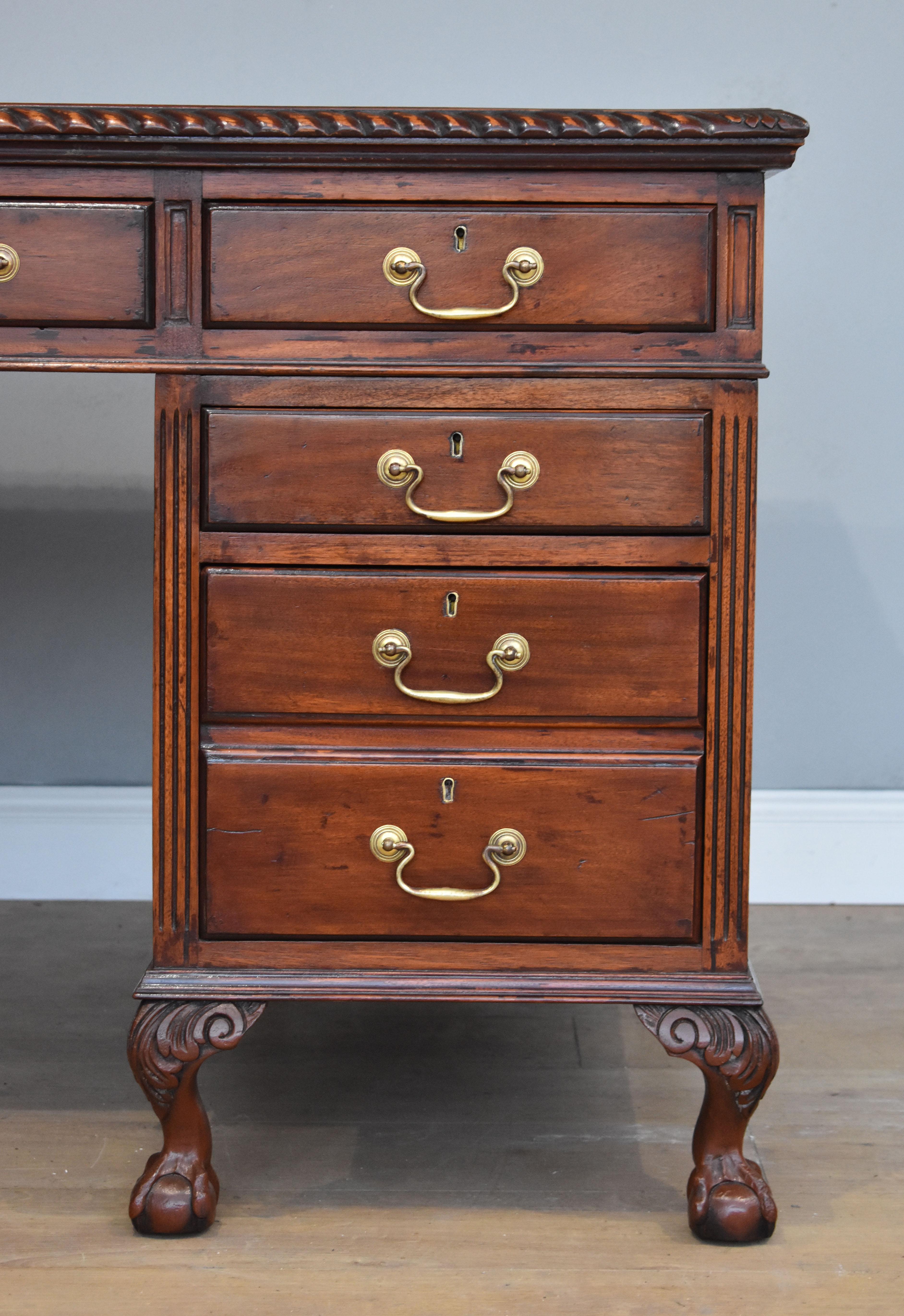 chippendale desk antique