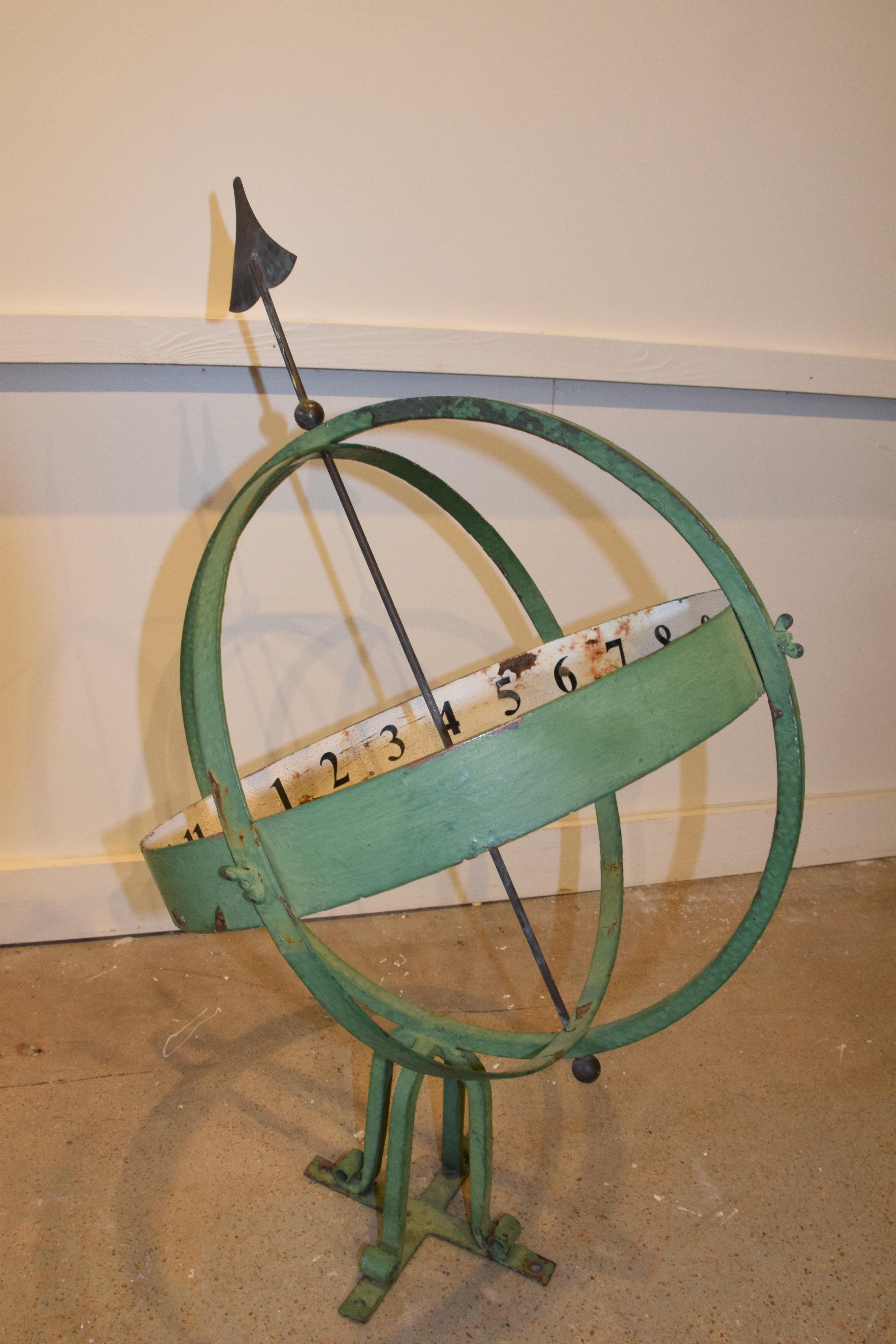 20th Century English Armillary Sphere In Good Condition In Houston, TX