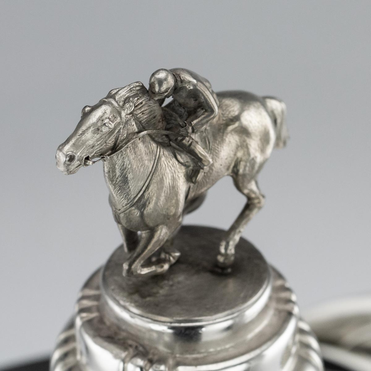 20th Century English Art Deco Large Solid Silver 'H.M The Kings Cup', circa 1932 2