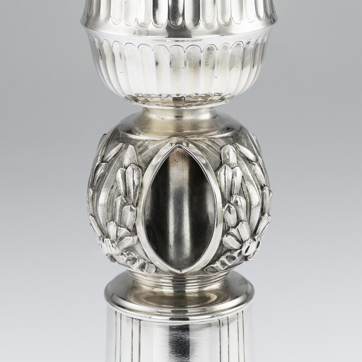 20th Century English Art Deco Large Solid Silver 'H.M The Kings Cup', circa 1932 5