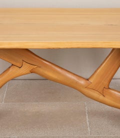 20th Century English Ash Refectory Table