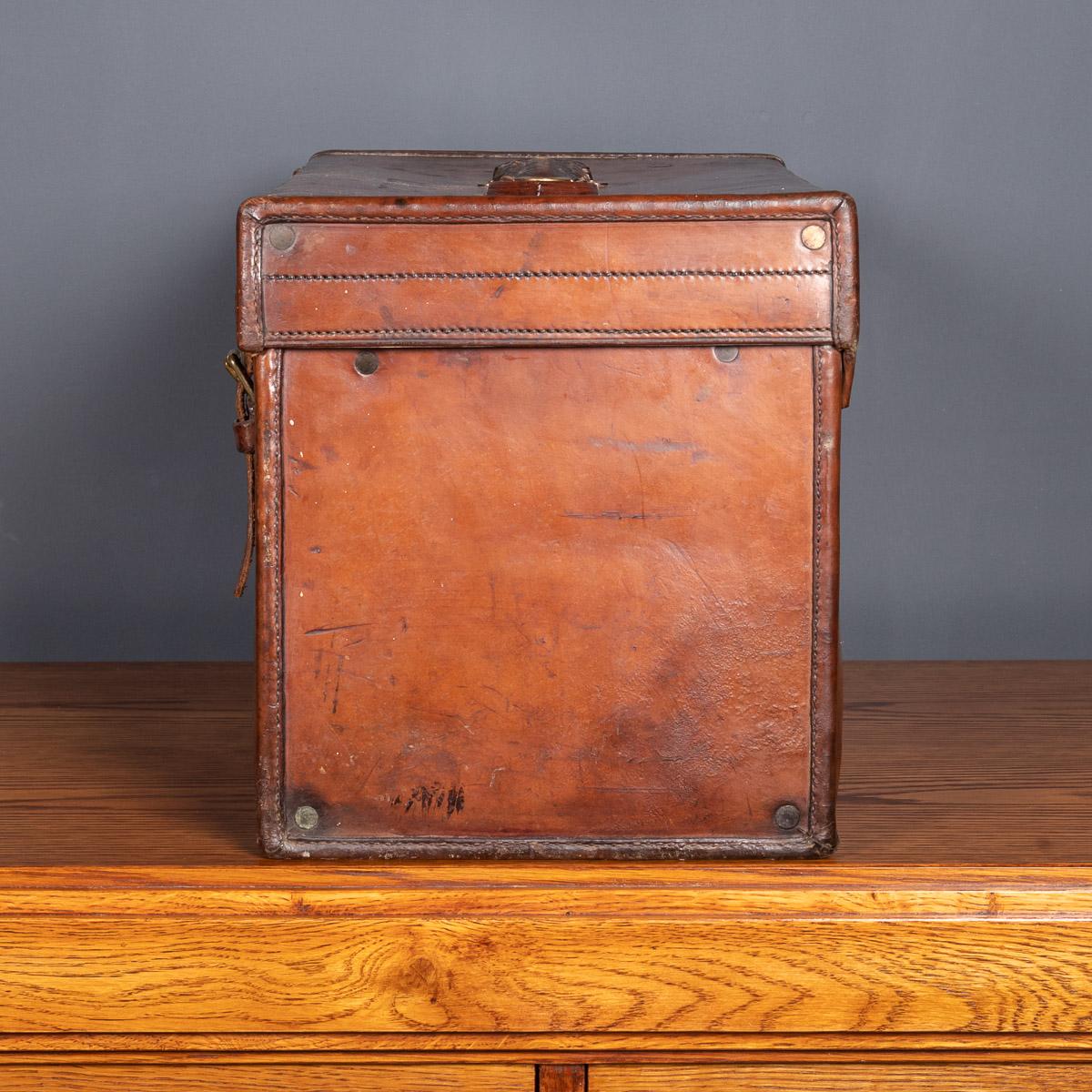 20th Century English Asprey Leather Documents Case, London circa 1910 1