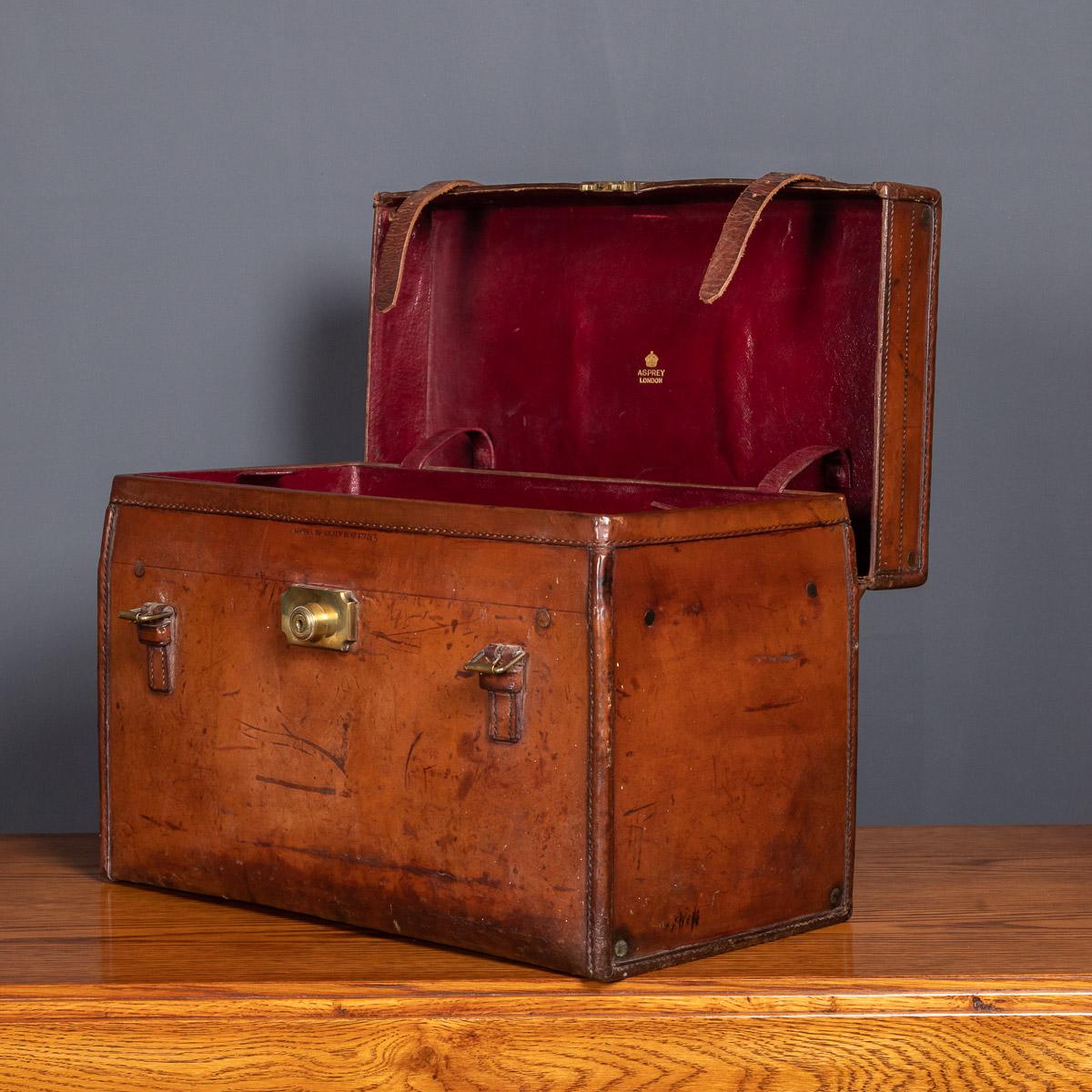 20th Century English Asprey Leather Documents Case, London circa 1910 5