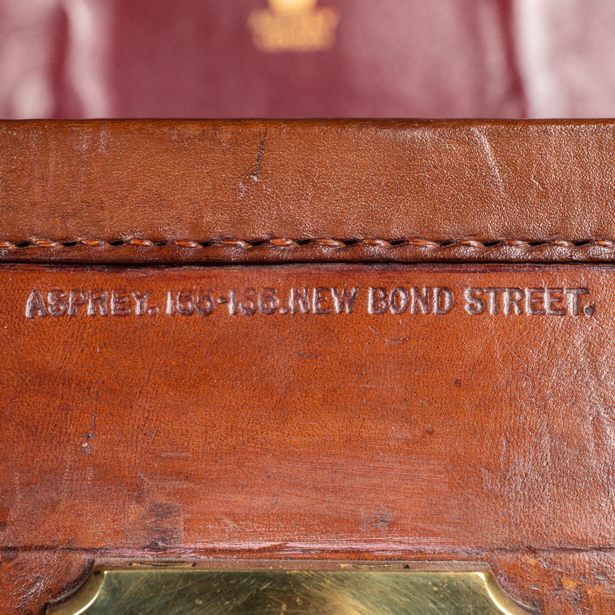 20th Century English Asprey Leather Documents Case, London circa 1910 6