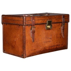 Used 20th Century English Asprey Leather Documents Case, London circa 1910