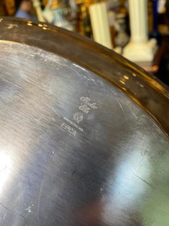 20th Century English Barker Ellis Silver Plate Dish, Marked