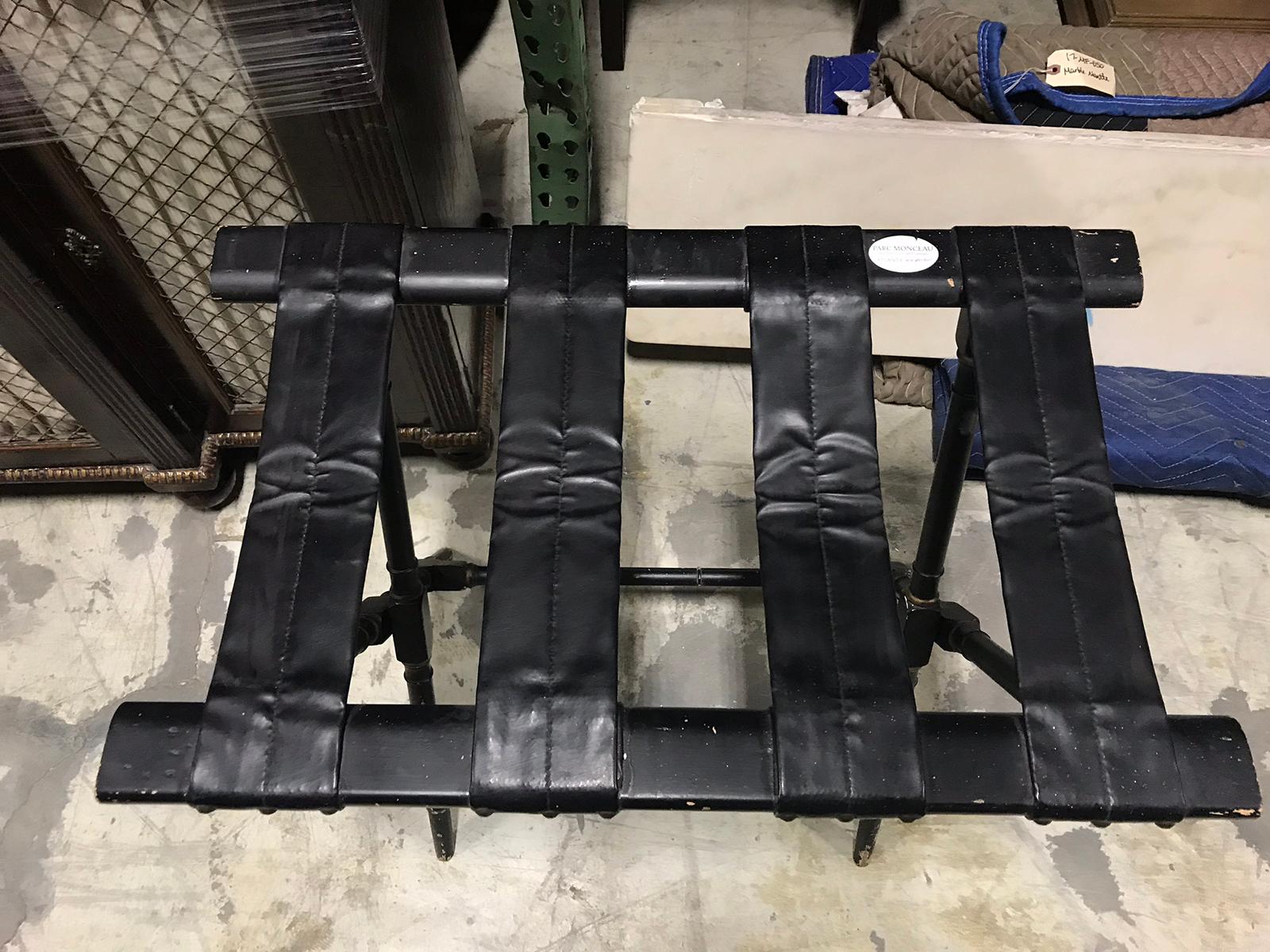 20th Century English Butler's Tray Folding Stand/Luggage Rack In Good Condition In Atlanta, GA