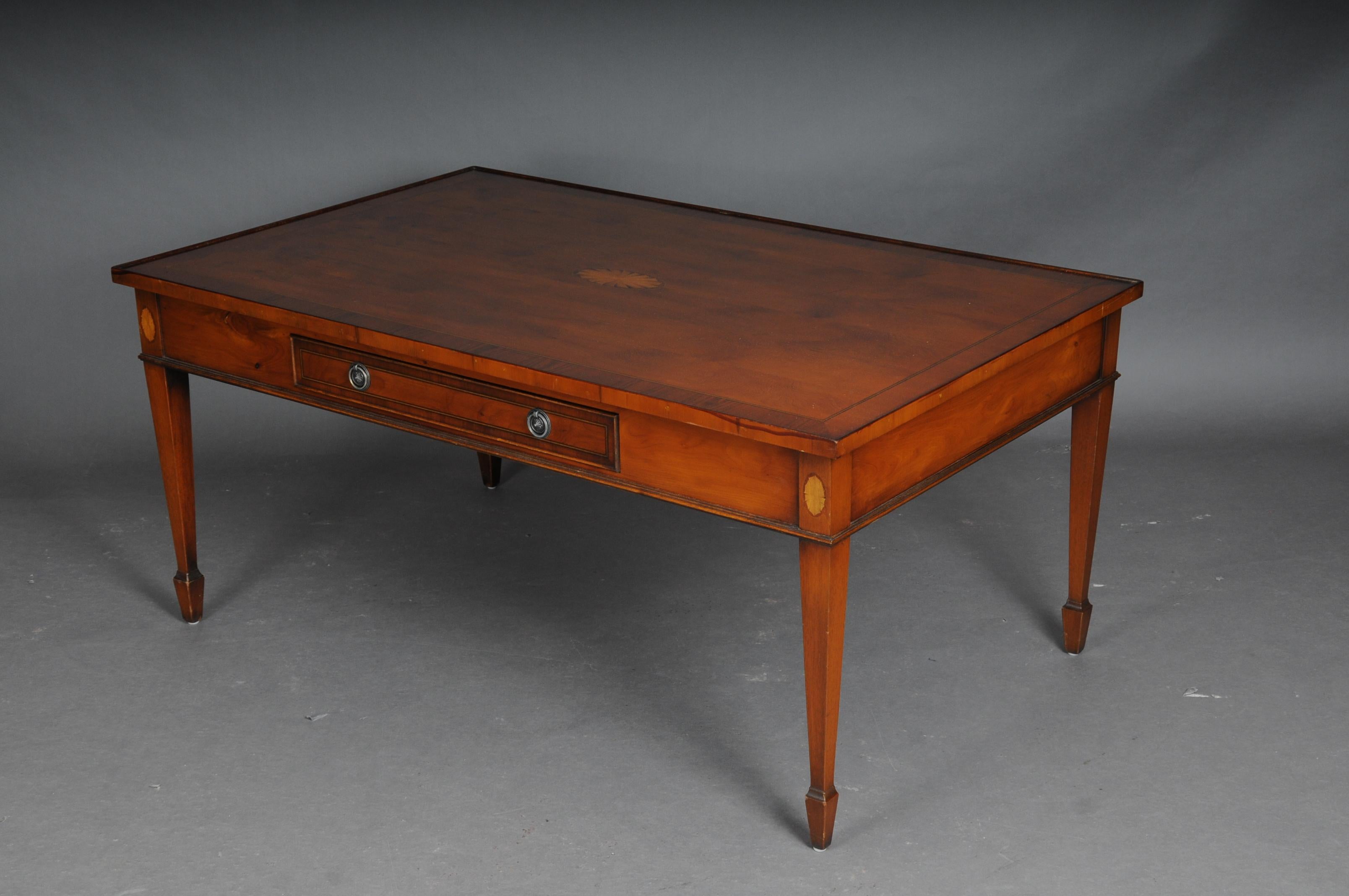 20th Century English Coffee Table / Couch Table, Yew For Sale 1