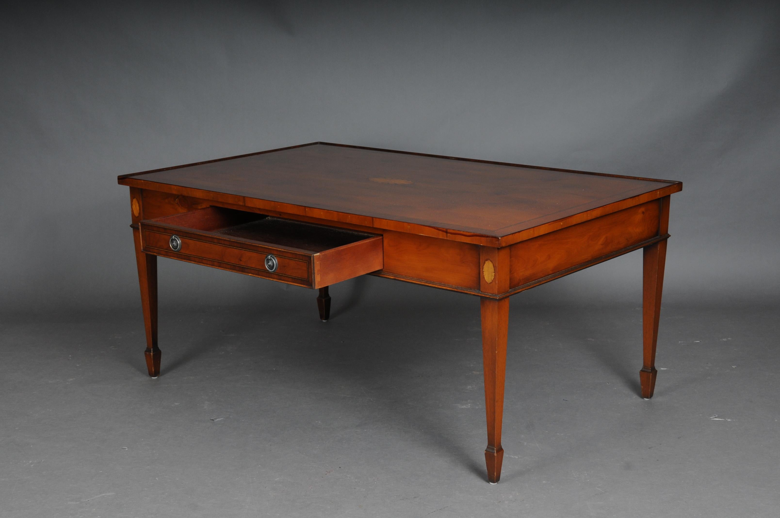 20th Century English Coffee Table / Couch Table, Yew For Sale 3