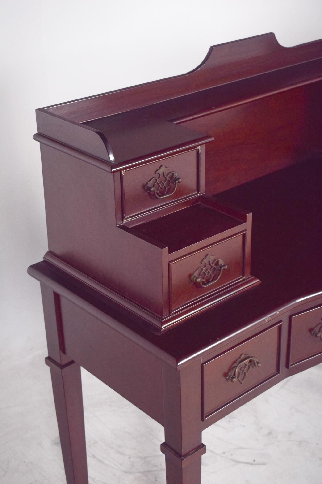 20th Century English Colonial-Style Desk For Sale 5