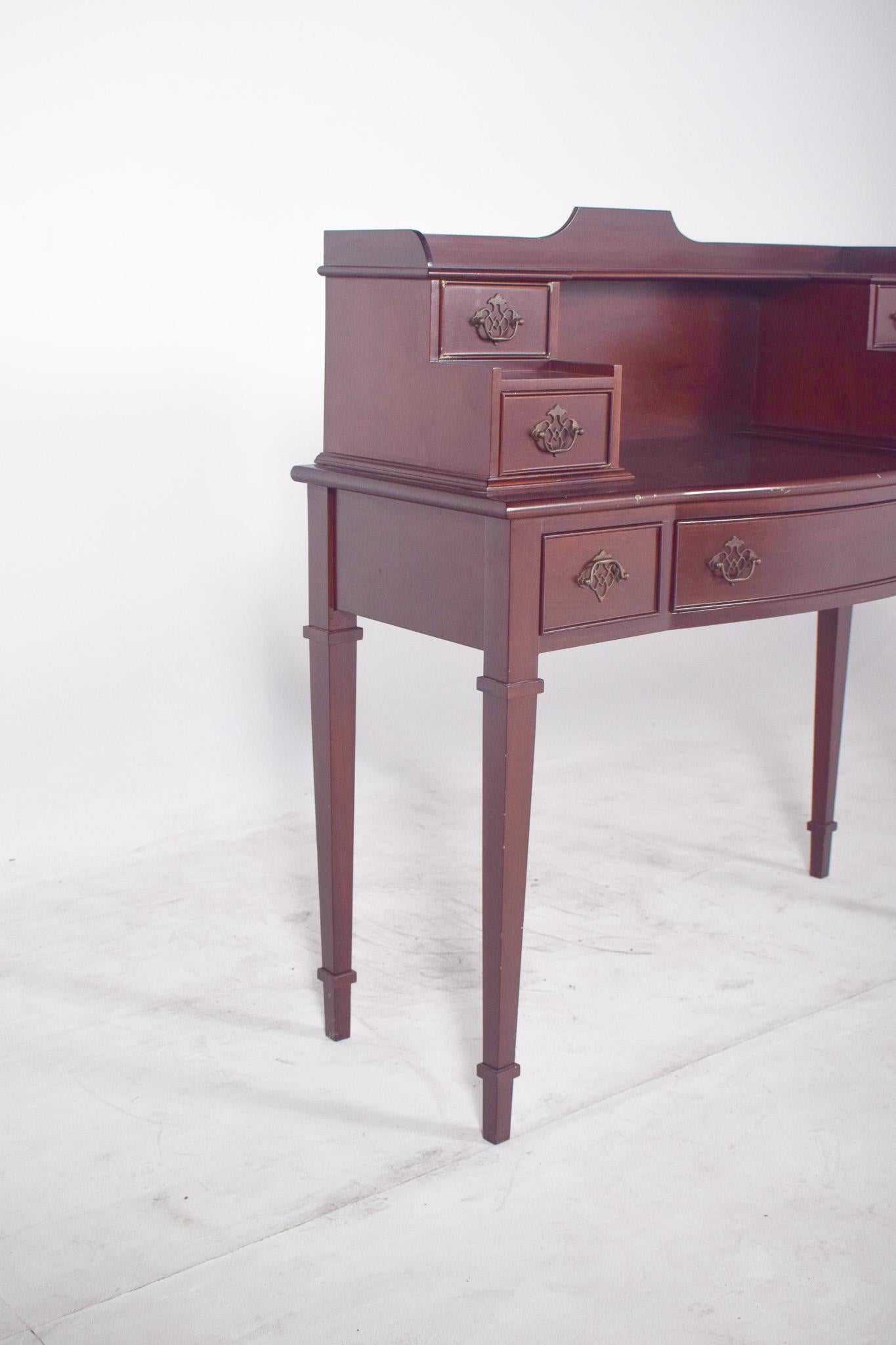 20th Century English Colonial-Style Desk For Sale 3