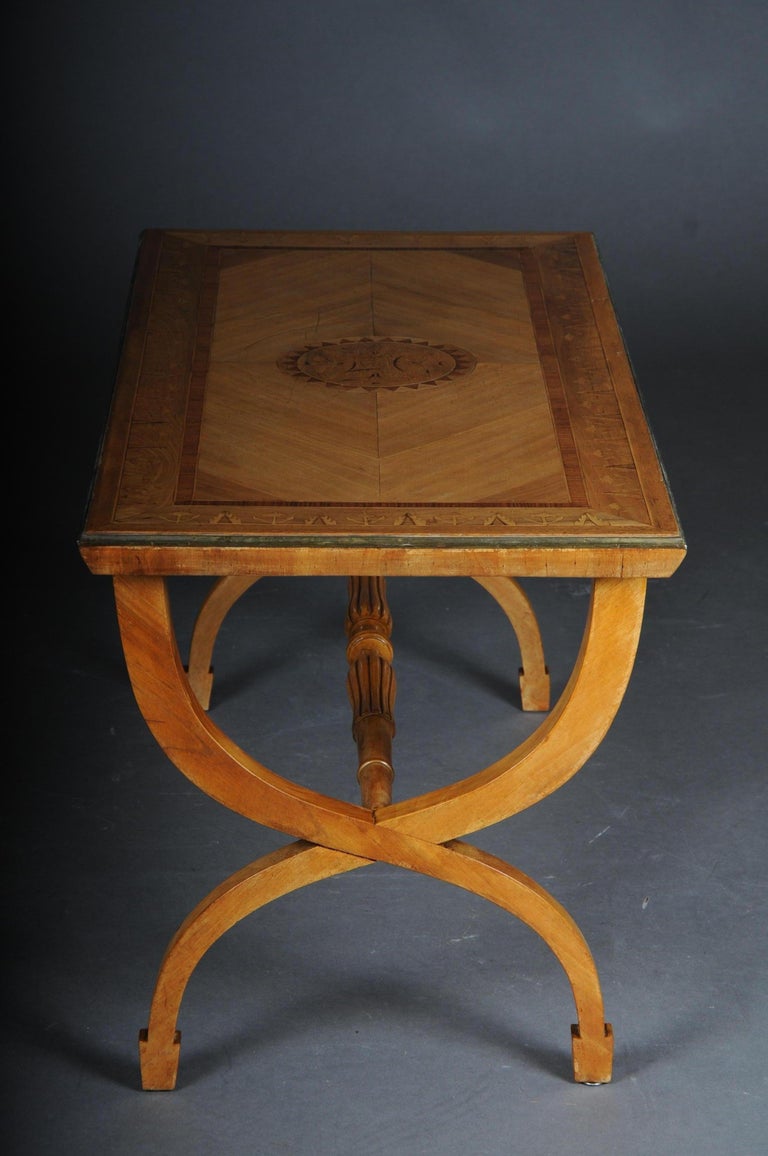 20th Century English Empire Style Coffee Table For Sale at 1stDibs