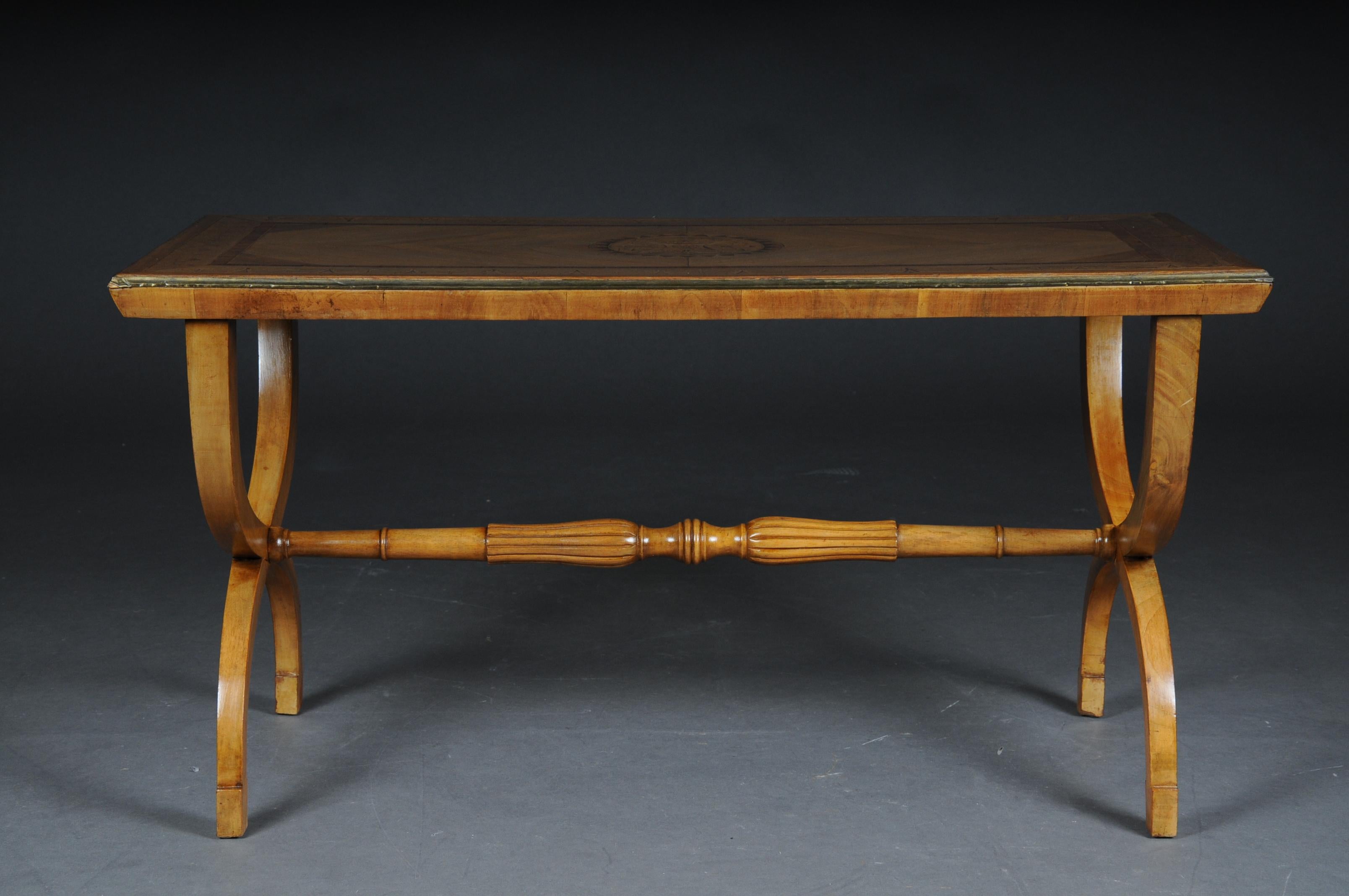 French 20th Century English Empire Style Coffee Table  For Sale